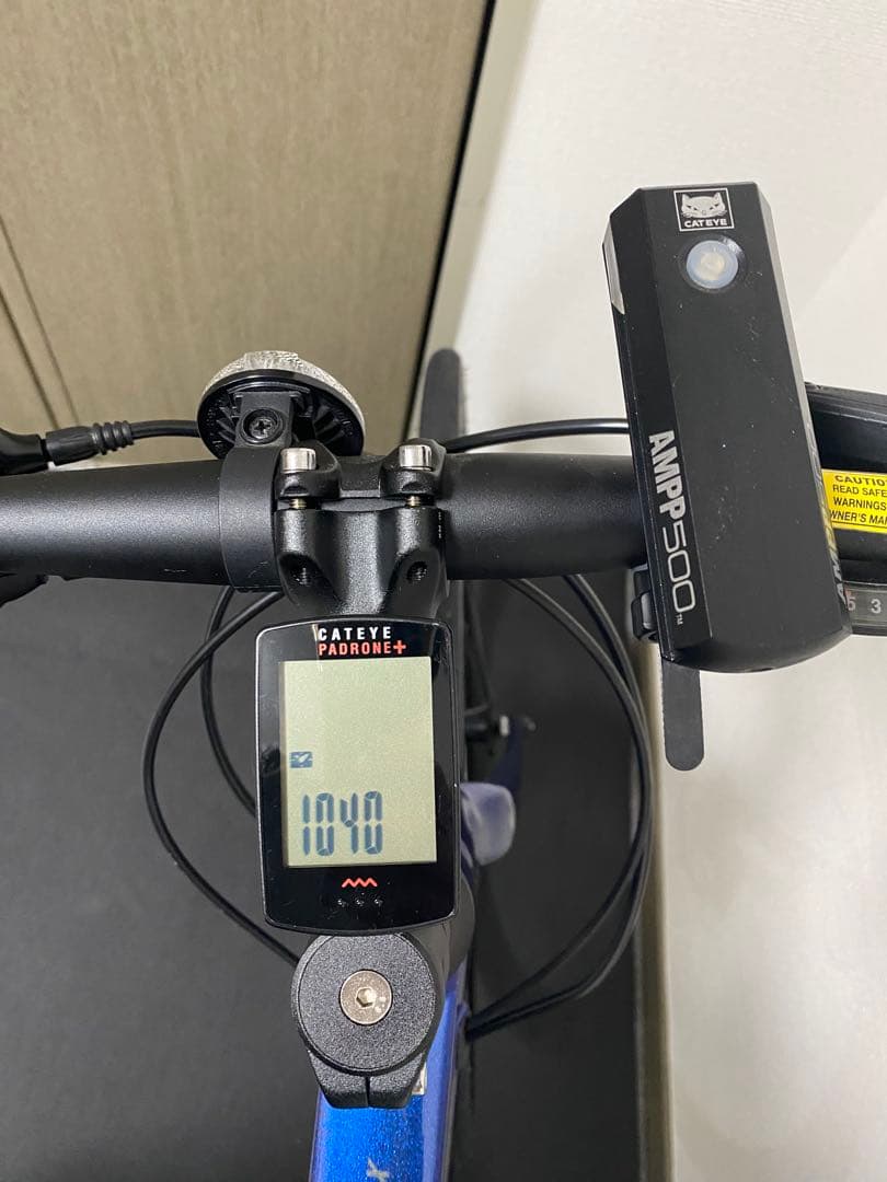 GIANT ロードバイク ブルー 購入後、10キロ程度走行　完全自宅室内保管