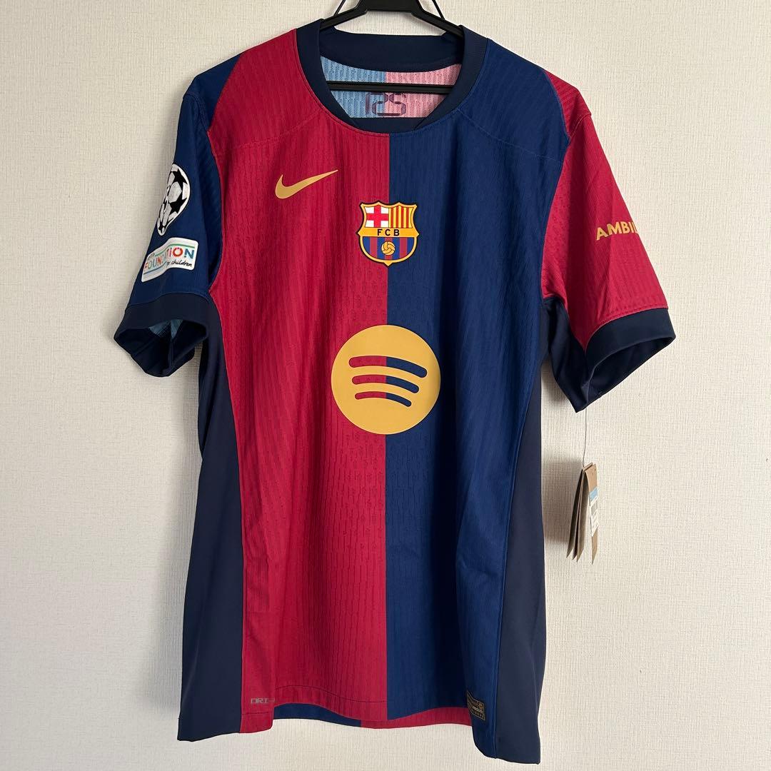 25-26 バルセロナ　ラミン・ヤマル　CL オーセンティック　ユニフォーム