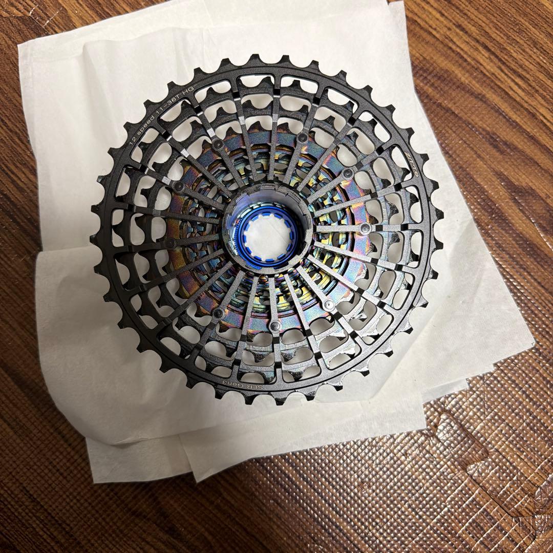 12s 11-36 軽量スプロケット ブラック ztto