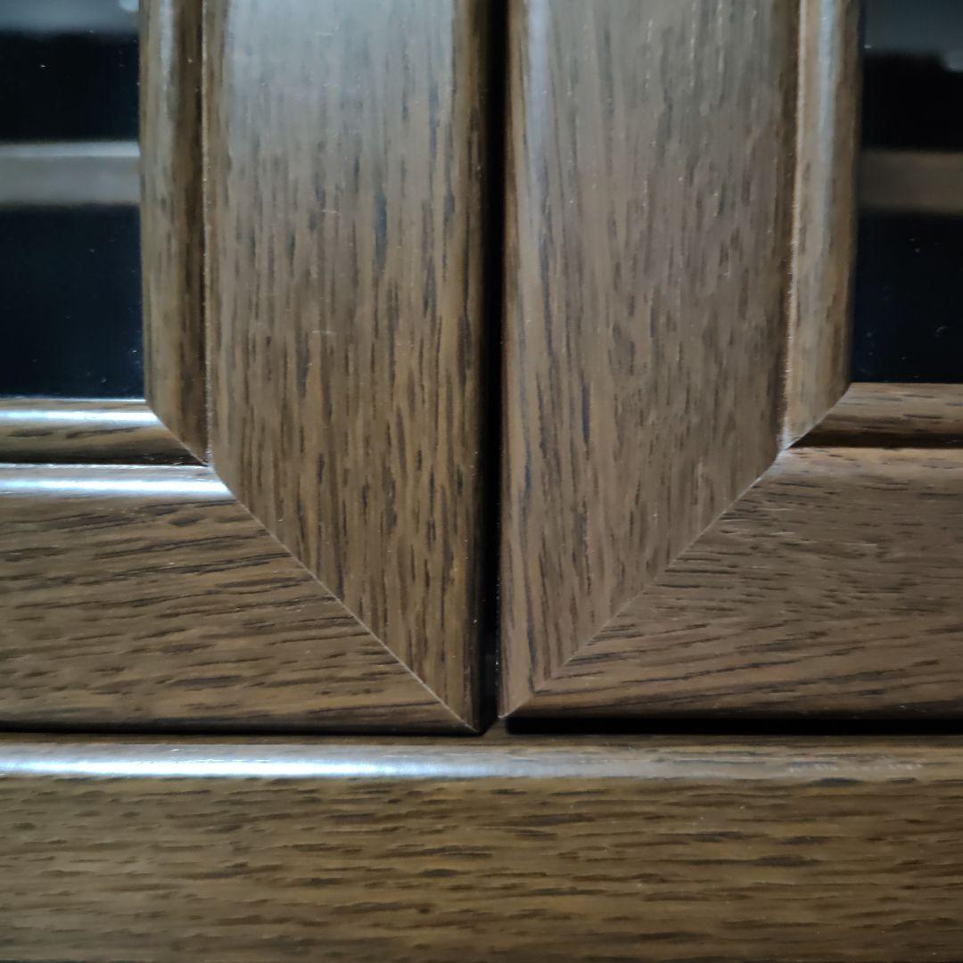 ​【送料込】大型木製本棚 書棚 収納棚 キャビネット／大容量・扉付き・可動棚