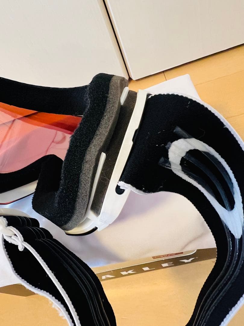 ①OAKLEY FLIGHT PATH XL マットホワイト ゴーグル