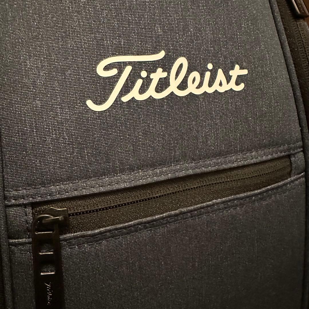 未使用 タイトリスト シンプルアスリート キャディバッグ CB191 ネイビー