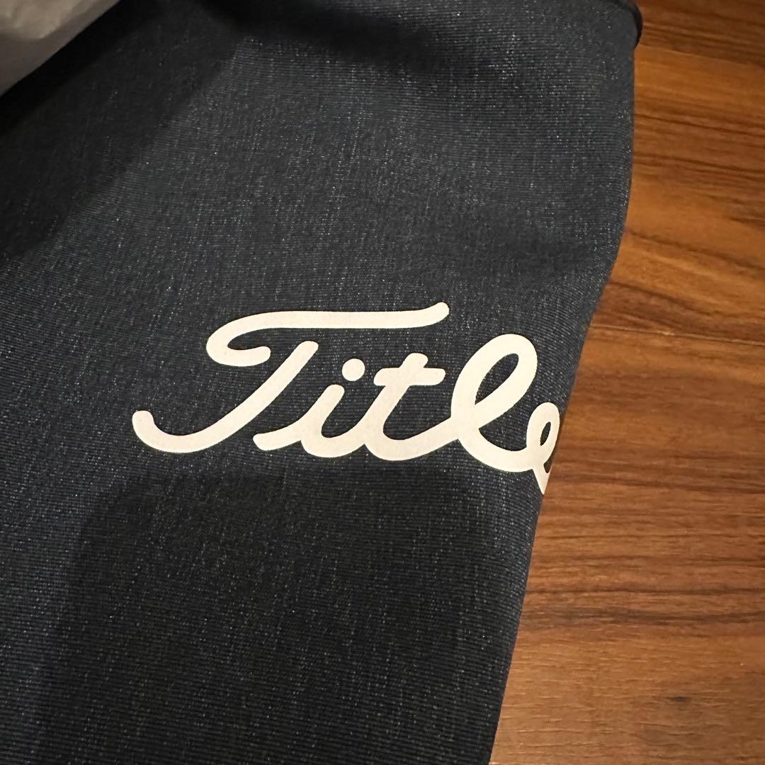 未使用 タイトリスト シンプルアスリート キャディバッグ CB191 ネイビー