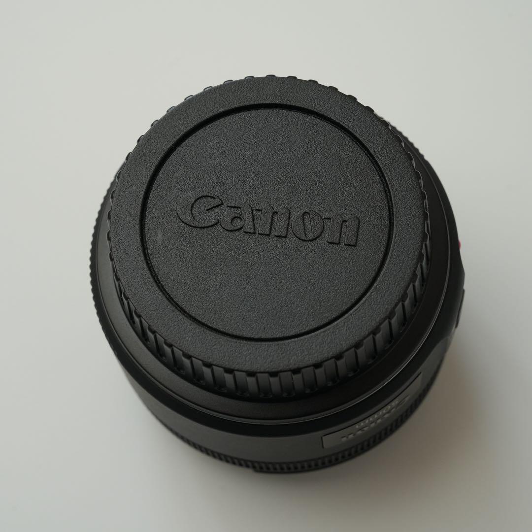 Canon EF50mm F1.8 STM 単焦点レンズ　純正フード付き