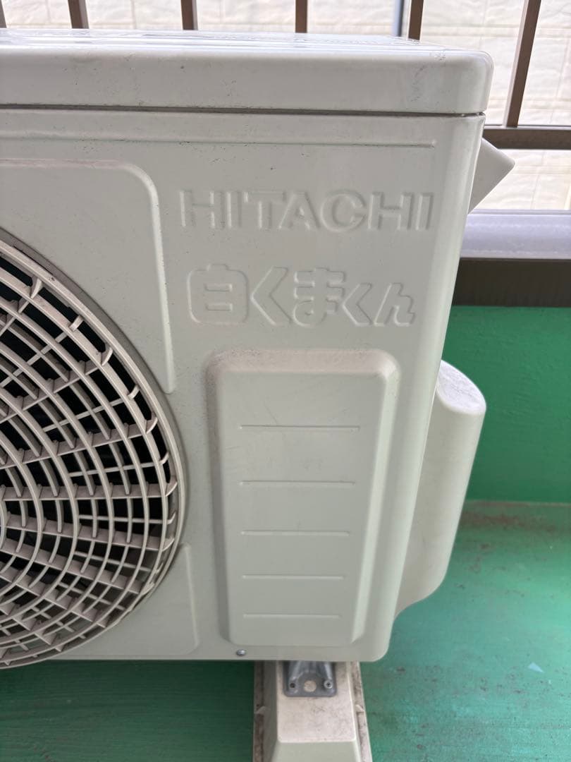 【美品】HITACHI 日立 ルームエアコン一式 白くまくん 10畳用 空調