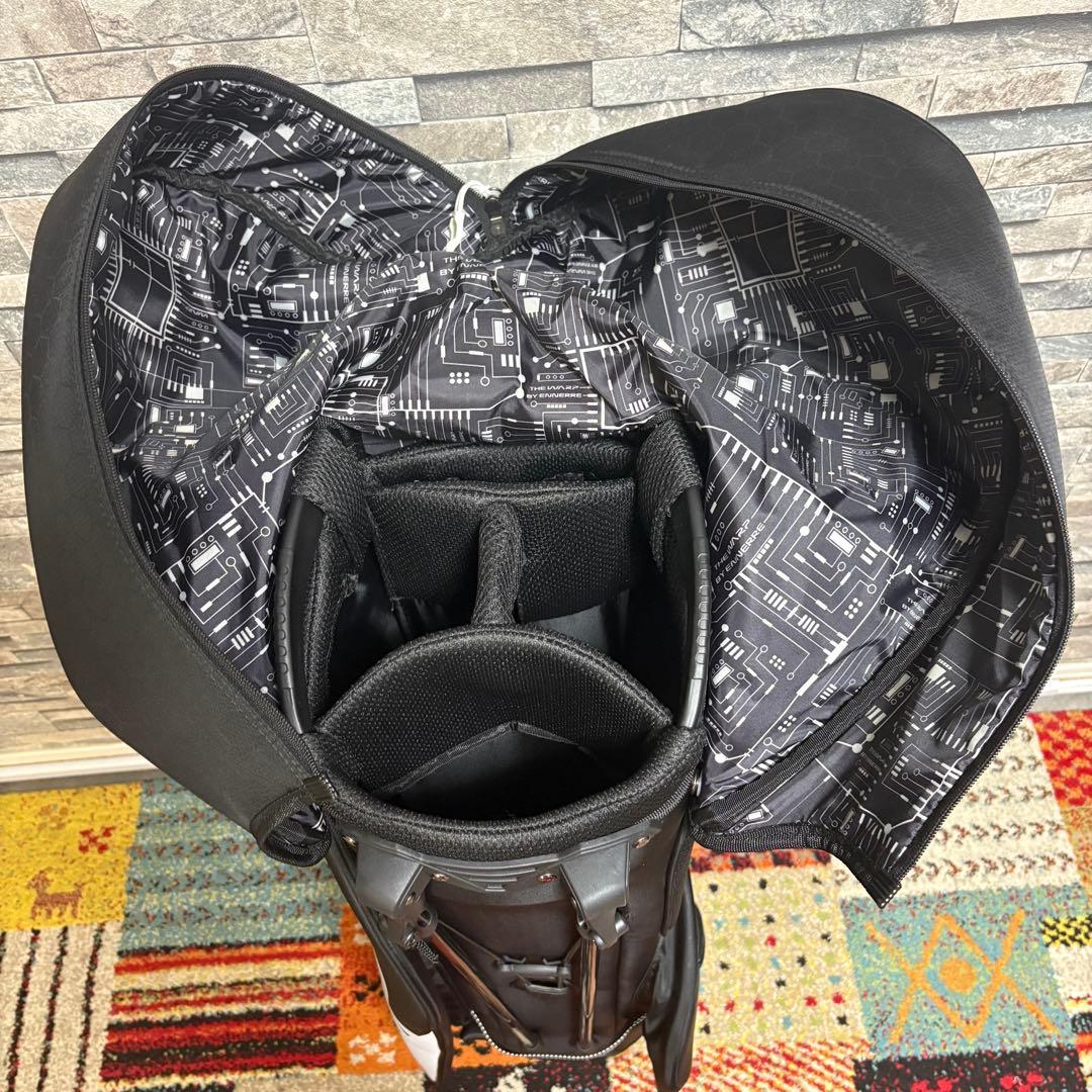 ENNERRE THE WARP ブラック ゴルフバッグ