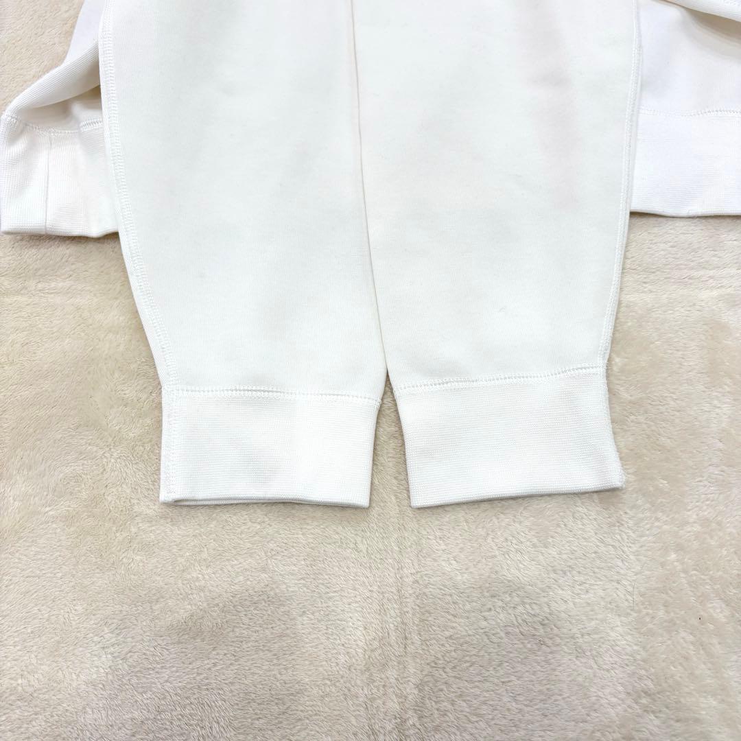 未使用級✳︎ポロラルフローレン現行タグ大人気定番スウェットトレーナーホワイト正規品