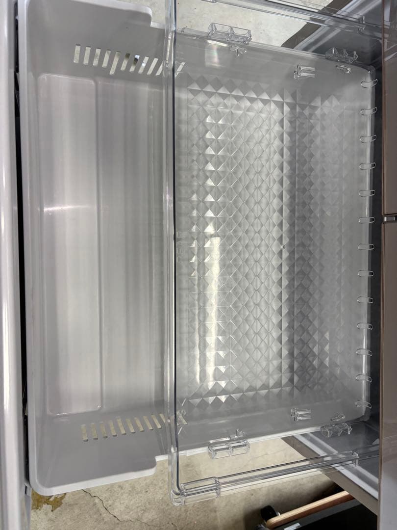 【2021年・美品】HITACHI R-HW54R(XN) 　6ドア冷凍冷蔵庫