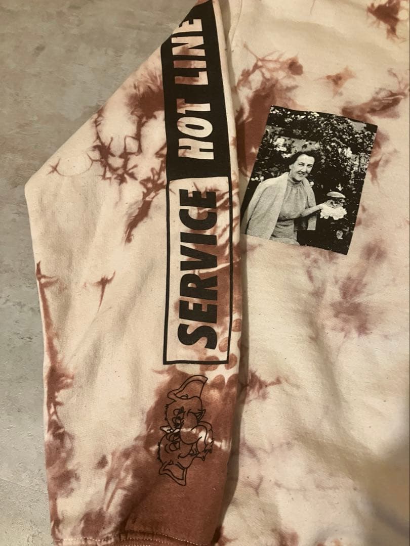 peate タイダイ柄 Elephant HamburgerClub スウェット