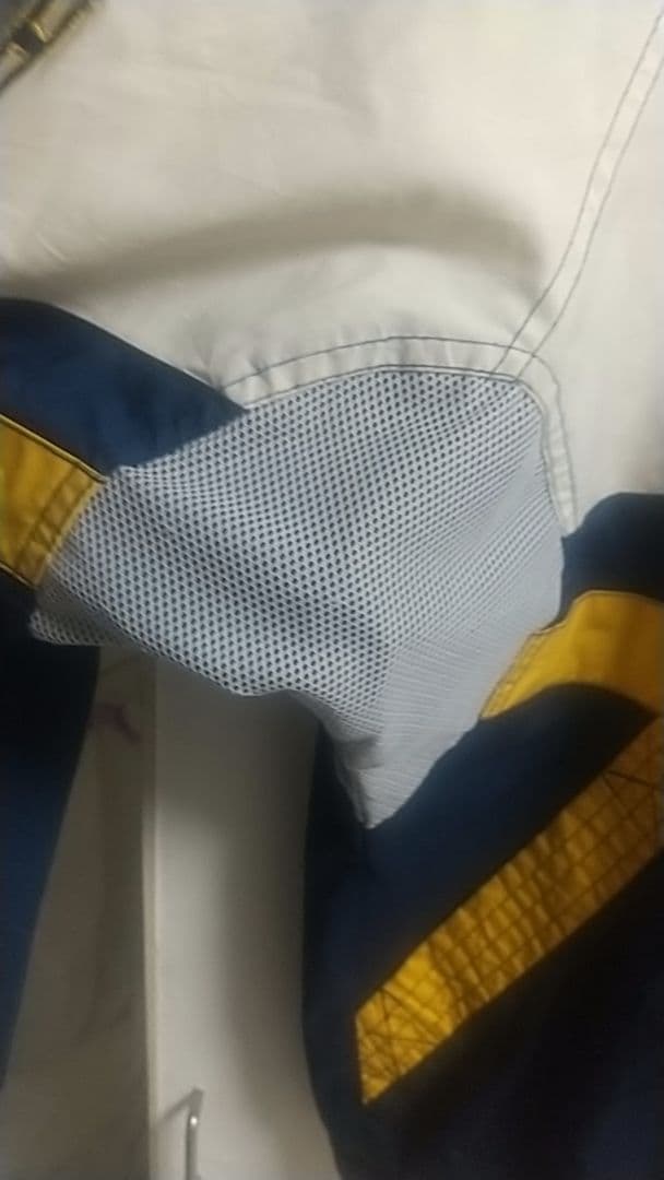 90s STARTER ノートルダム ナイロンアノラック ハーフジップ 韓国古着