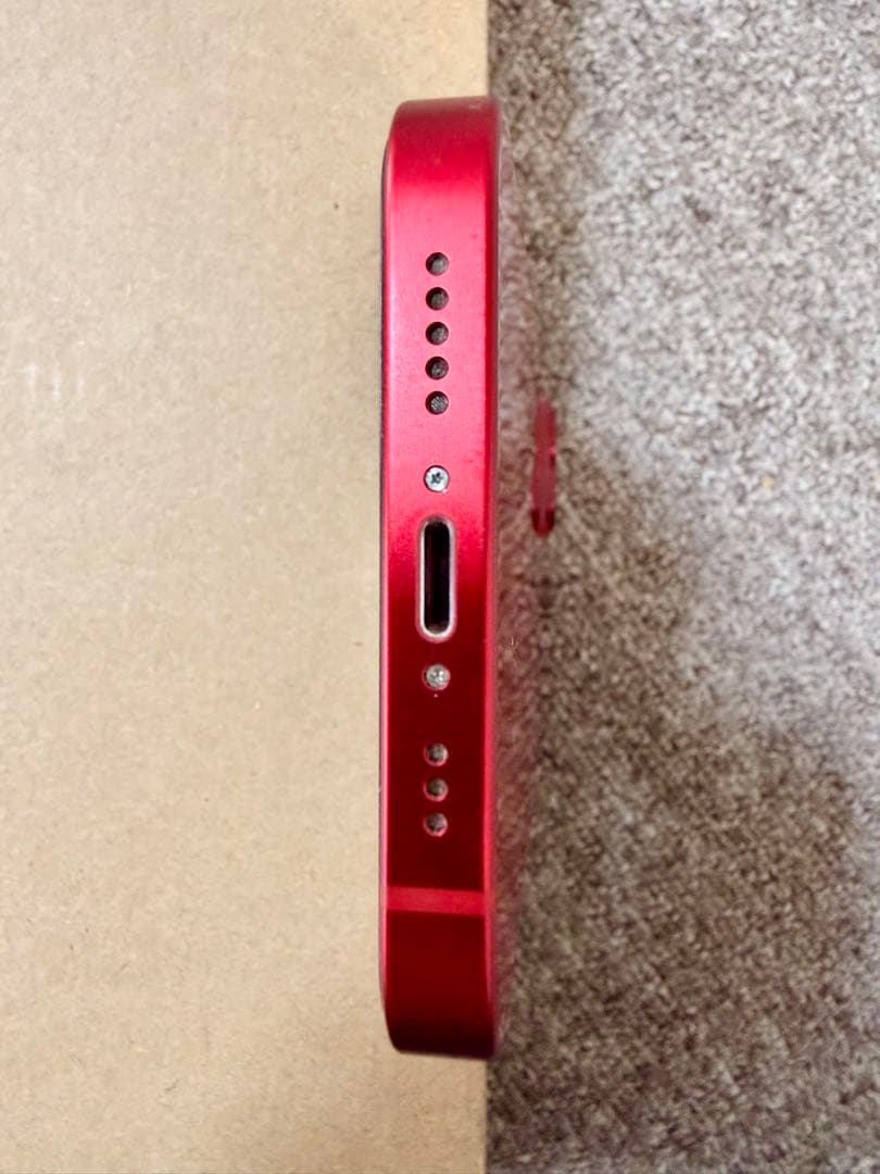 【すぐ使える！美品】iPhone13 レッド 256GB（SIMロック解除済）