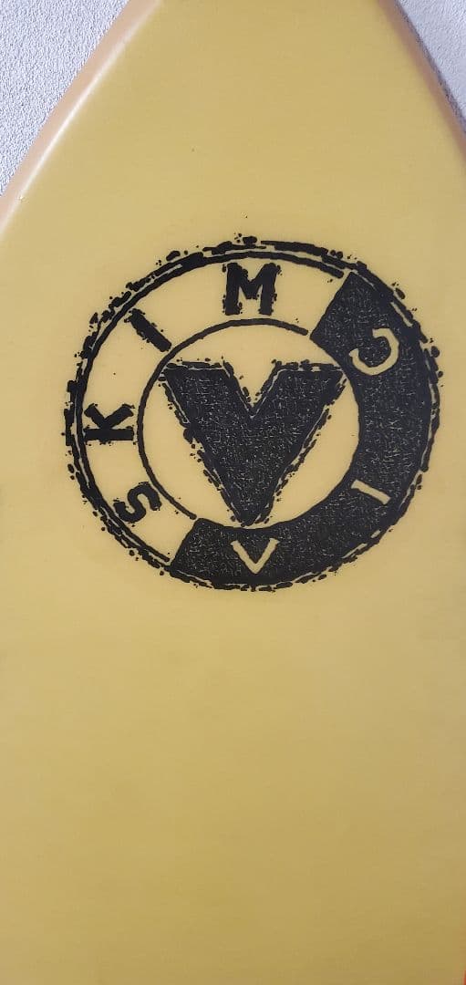 SKIM V イエローサーフボード 540mm x 1380mm　スキムボード