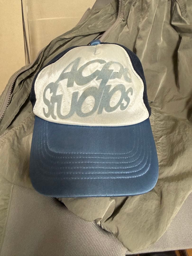 Acne Studios トラッカーキャップ ネイビー