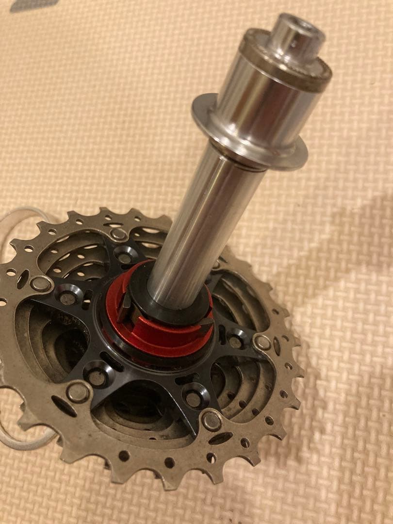 ディスクホイール　ピスト　ロード　シャフト　シマノ　アルテグラ　スプロケット