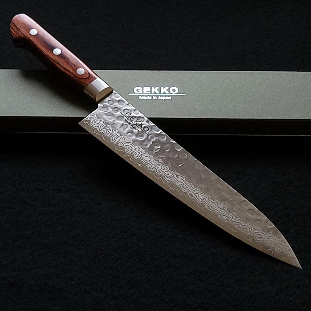 S*.様 VG10 ダマスカス 牛刀包丁180mm G1703 月光作