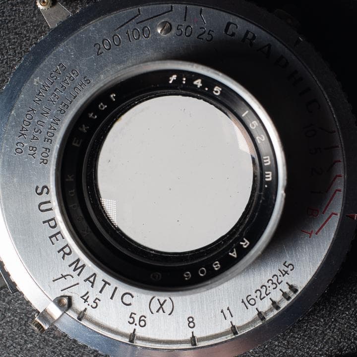 kodak ektar 152mm f:4.5 大判カメラ用レンズ