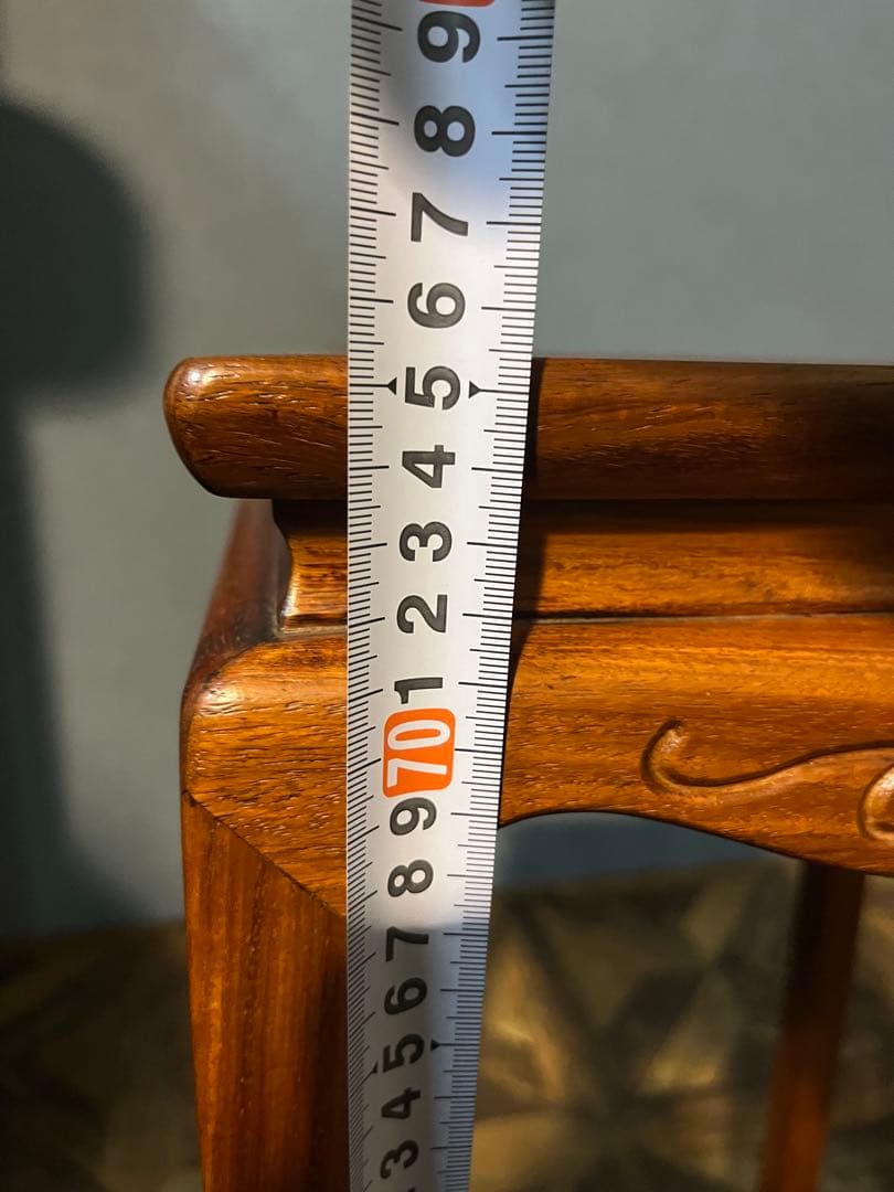 カリモク 花台 インテリア 昭和レトロ アンティーク 飾り台