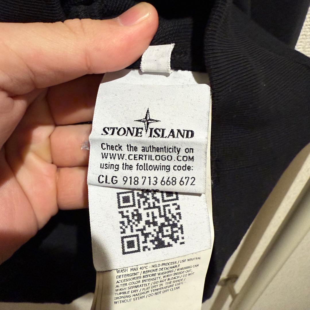 Stone  ストーンアイランド トレーナー ブラック Mサイズ