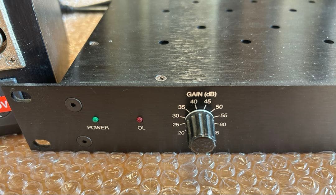 【レア】GML OUTBOARD SUPPLY±28 VOLTS4chプリアンプ