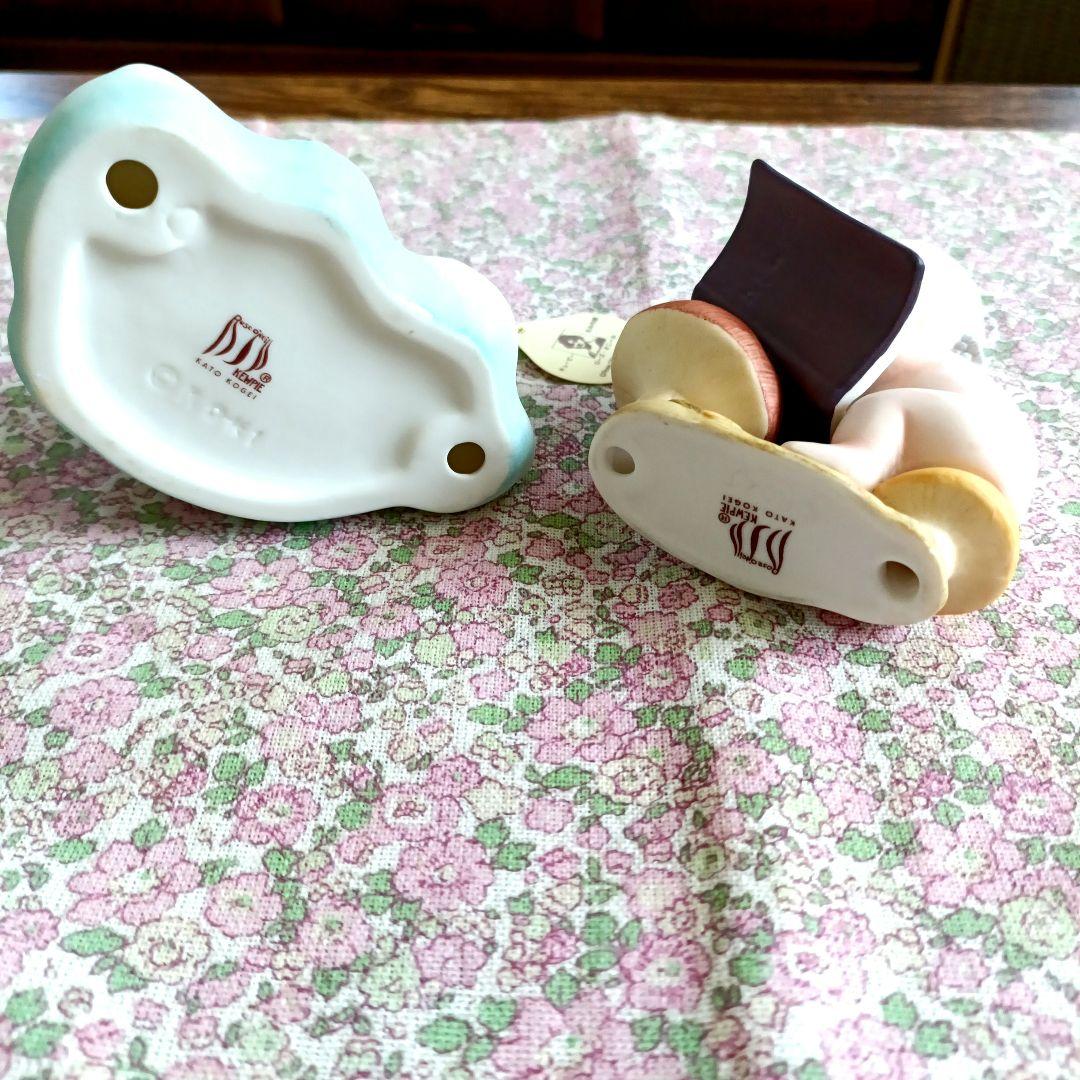 キューピー　加藤工芸　陶器