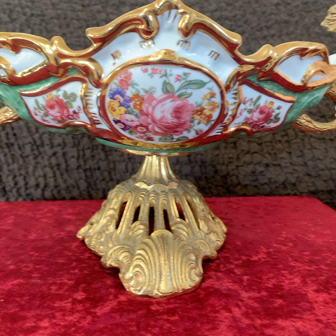 イタリア製　陶器　置物