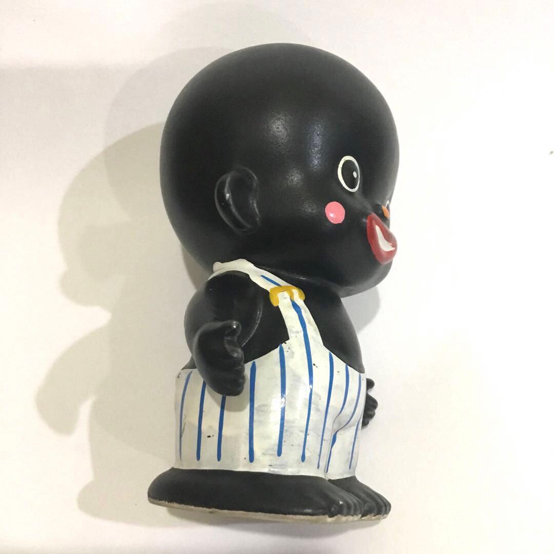 激レア！内藤ルネ貯金箱 クロンボ(ちびくろサンボ) 昭和レトロ