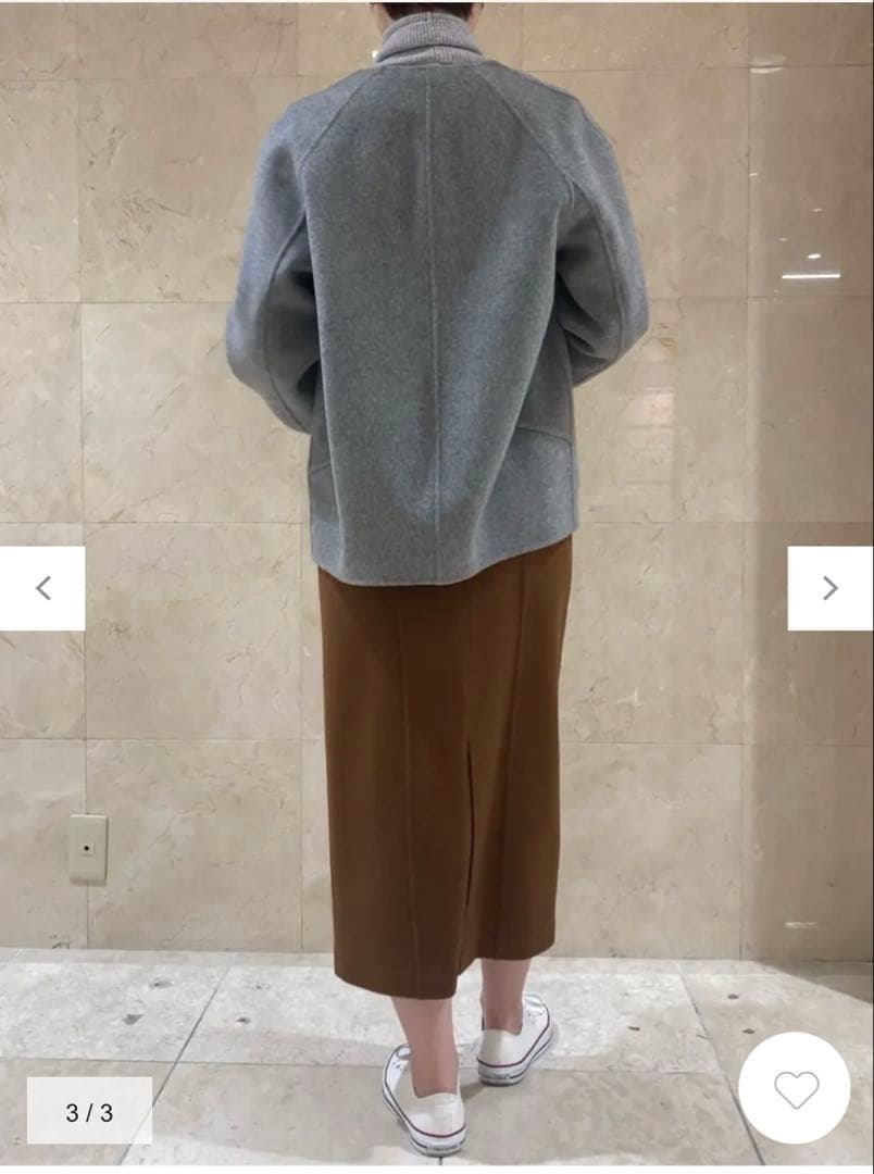 【新品】BEIGE, BUCI ショートコート　ブラック2