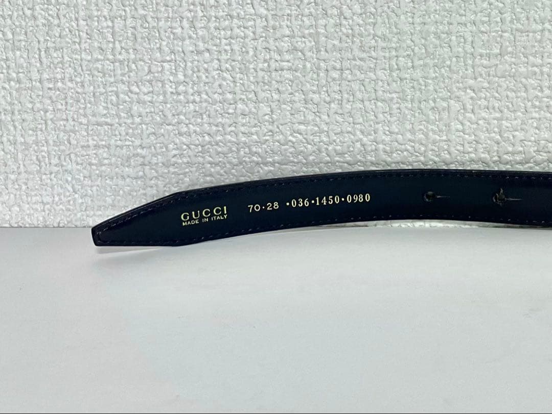 GUCCI レザーベルト