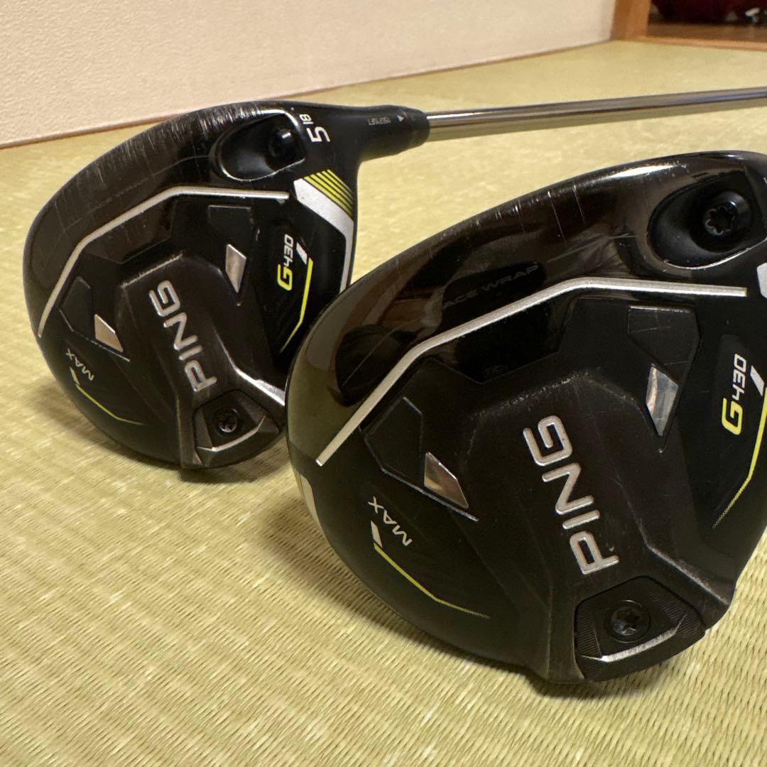 1/31迄値引【2本セット】430 MAX 5W 3Wピンツアークローム65S