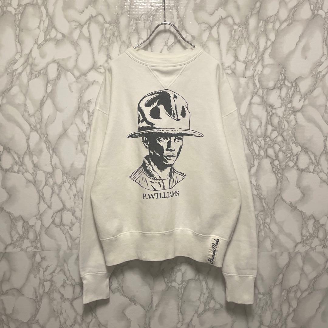 HUMAN MADE® BEAMS別注　ファレル・ウィリアムスデザインスウェット