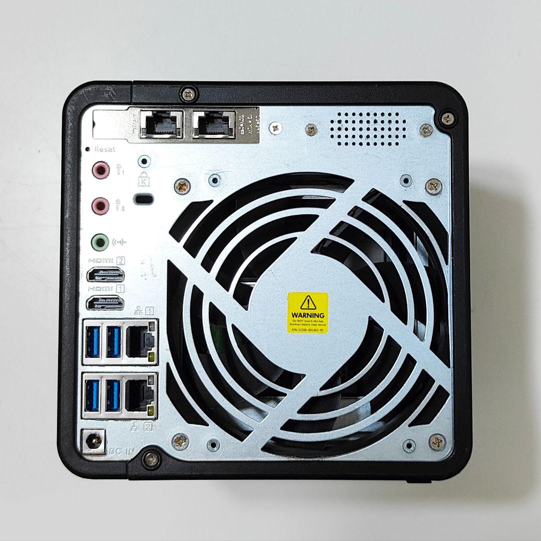 お得 動作品 QNAP NAS TS-453B 8GB 10GbEカード搭載