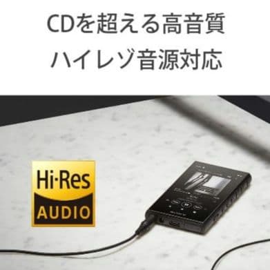 【美品】SONY ウォークマン ハイレゾ対応 MP3プレーヤー NW-A106