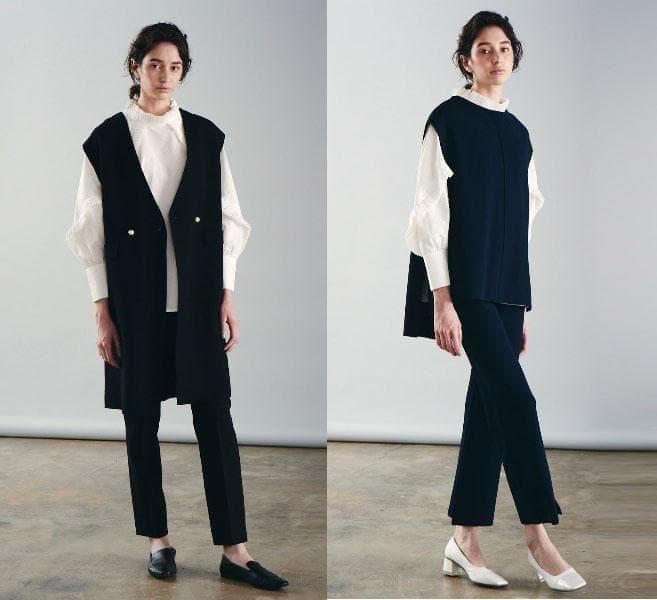 美品 マリリンムーン 2,7万円 フリルブラウス スタンドカラーブラウス 452