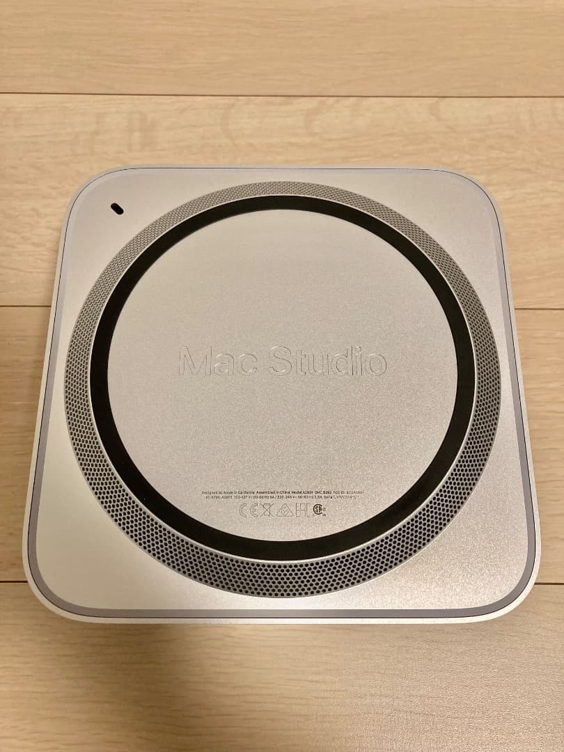 Mac Studio 2023 M2 Ultra 192GBメモリ 8TB容量