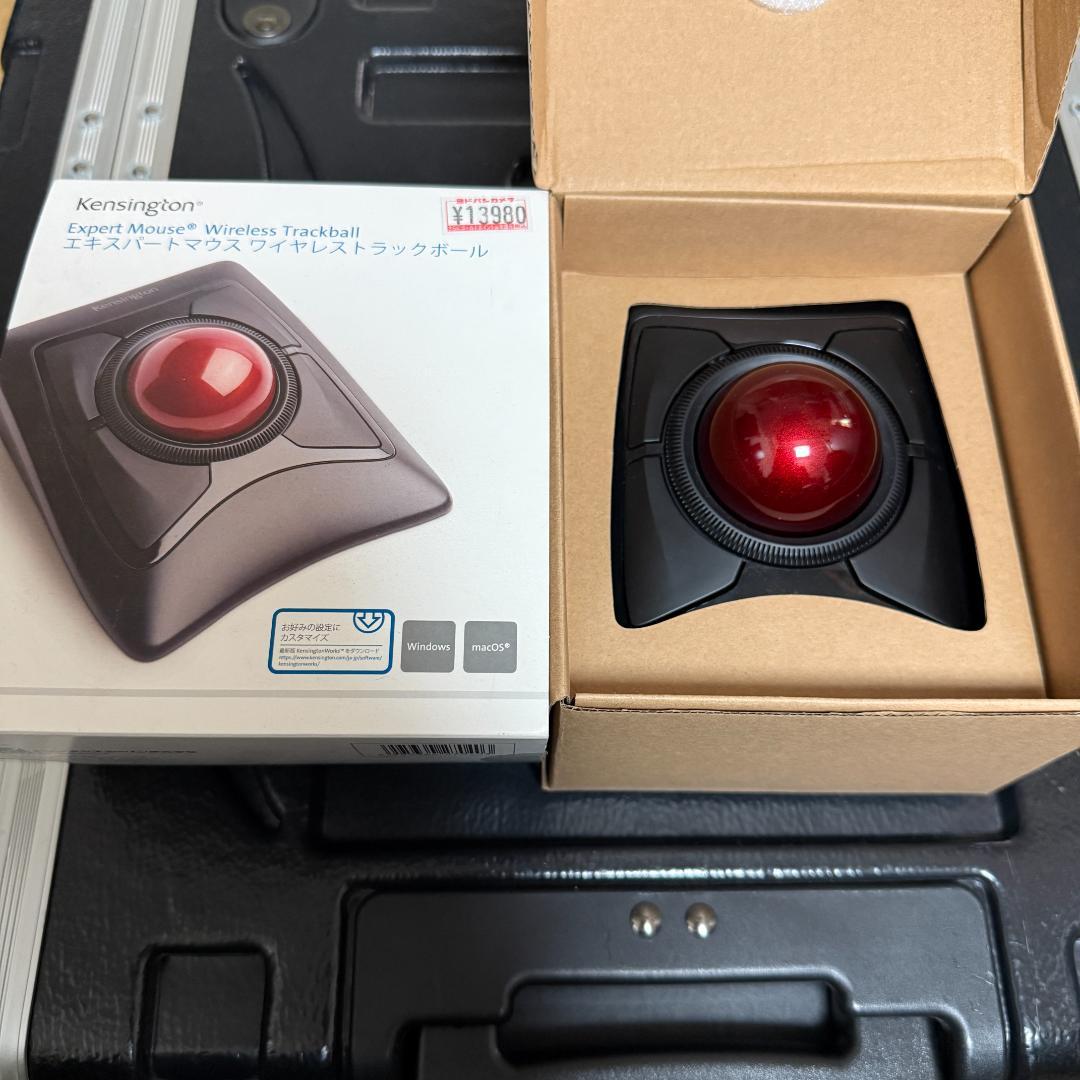 ほぼ未使用 KensingtonExpertMouse無線 + XP-PEN