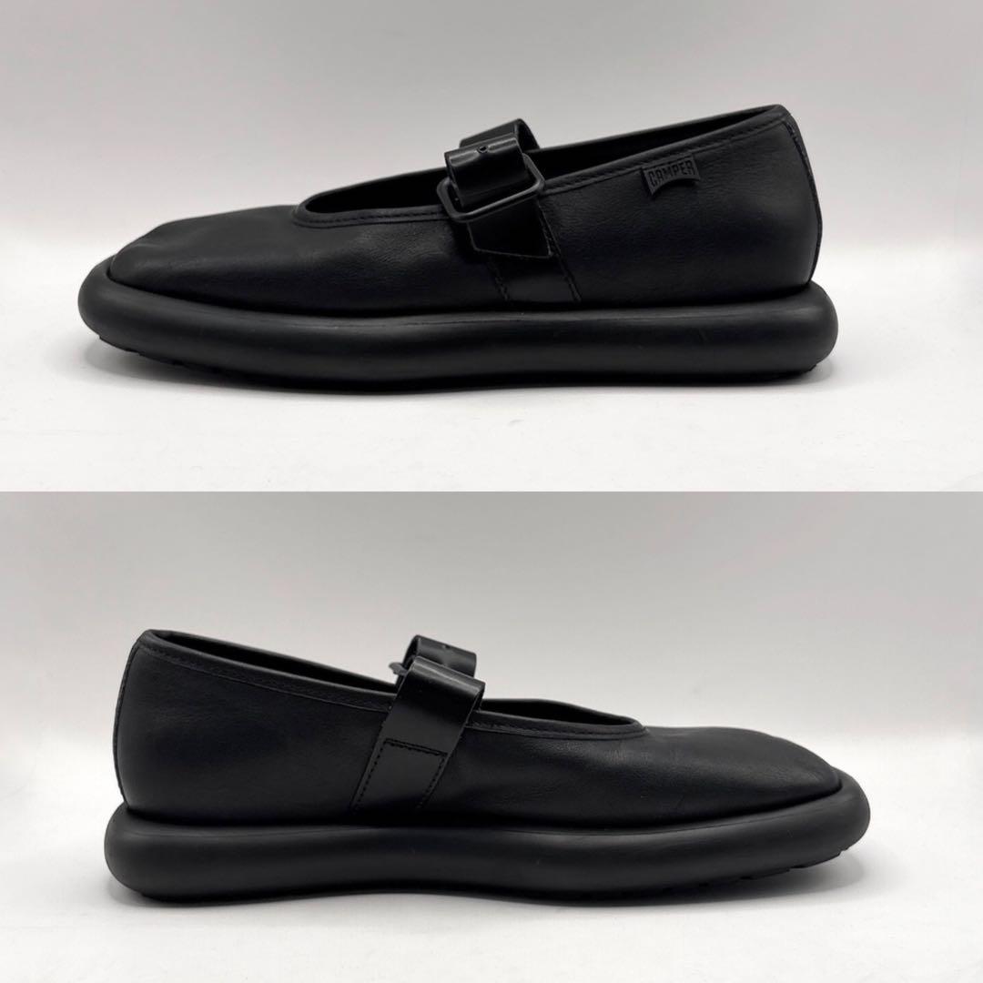 【CAMPER】カンペール ONDA オンダ　フラットシューズ　黒　39