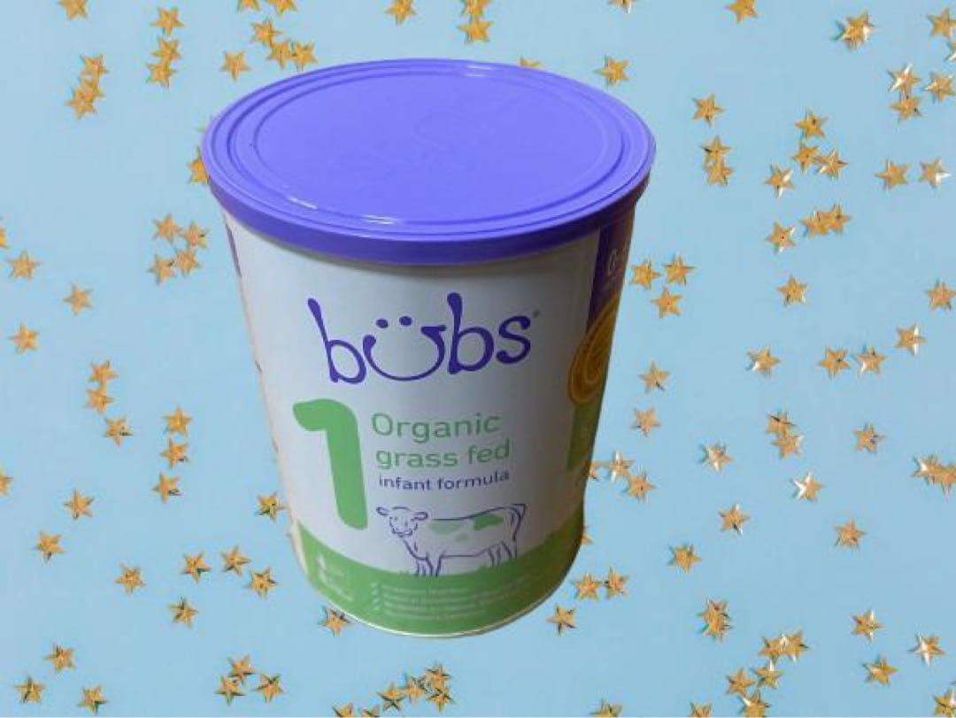 Bubs（バブズ）オーガニック 牛 粉ミルク ステップ1（0～6カ月）大缶