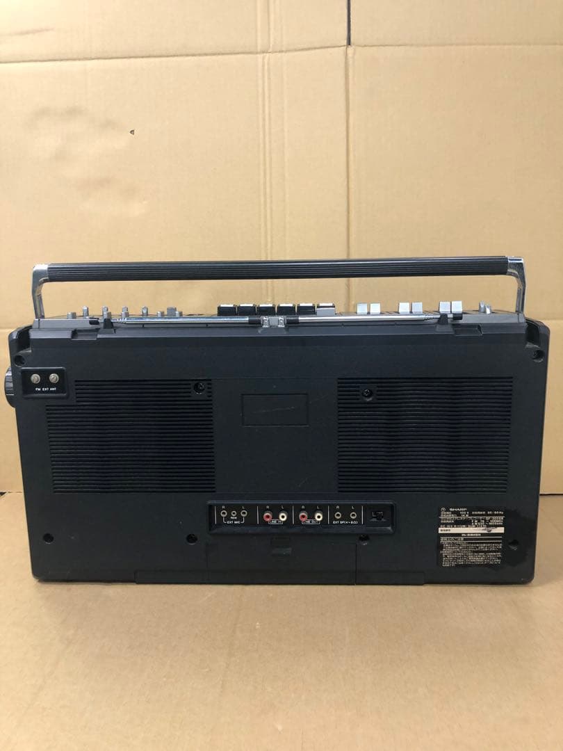SHARP ラジカセ GF-303SB ジャンク扱い