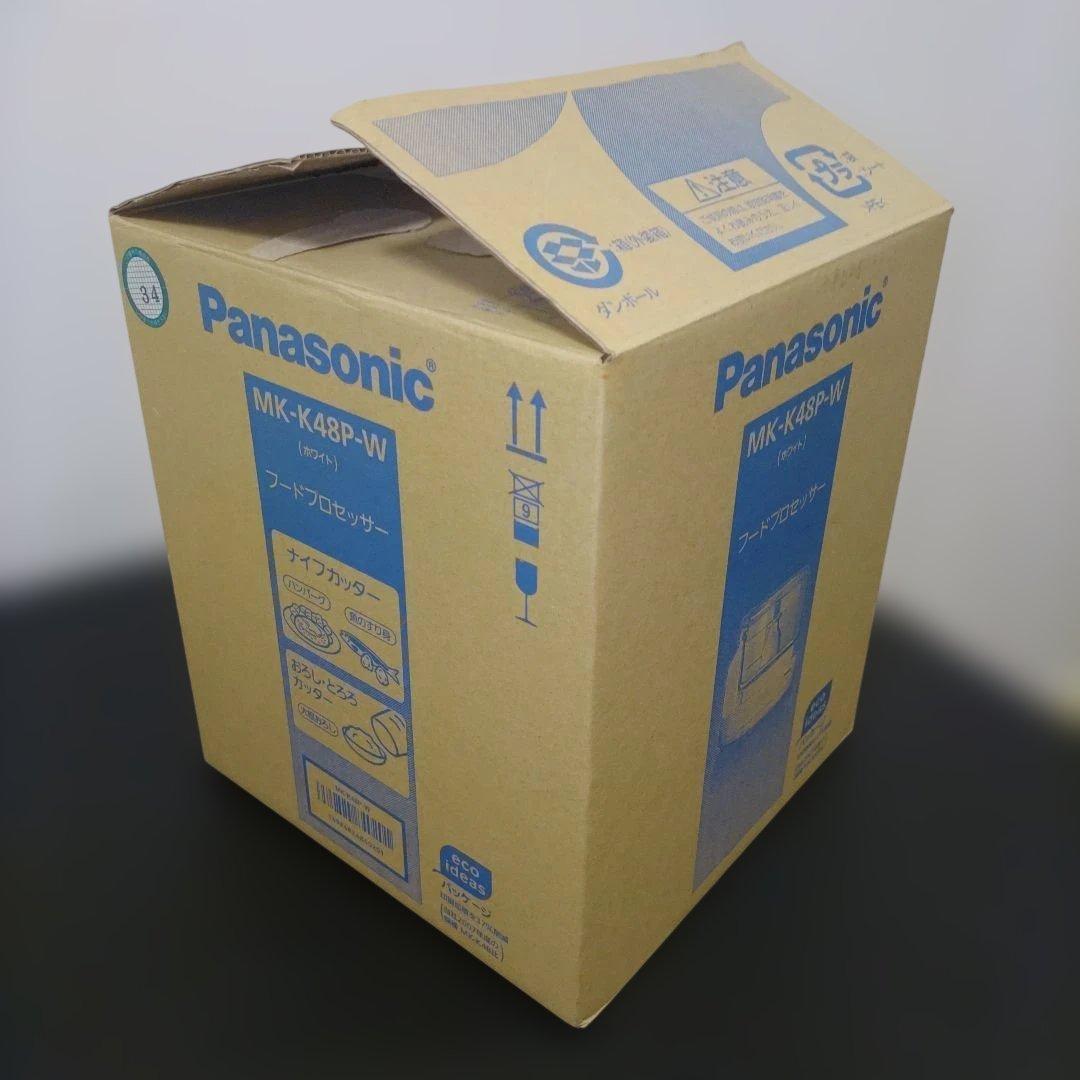 Panasonic フードプロセッサー MK-K48P-W