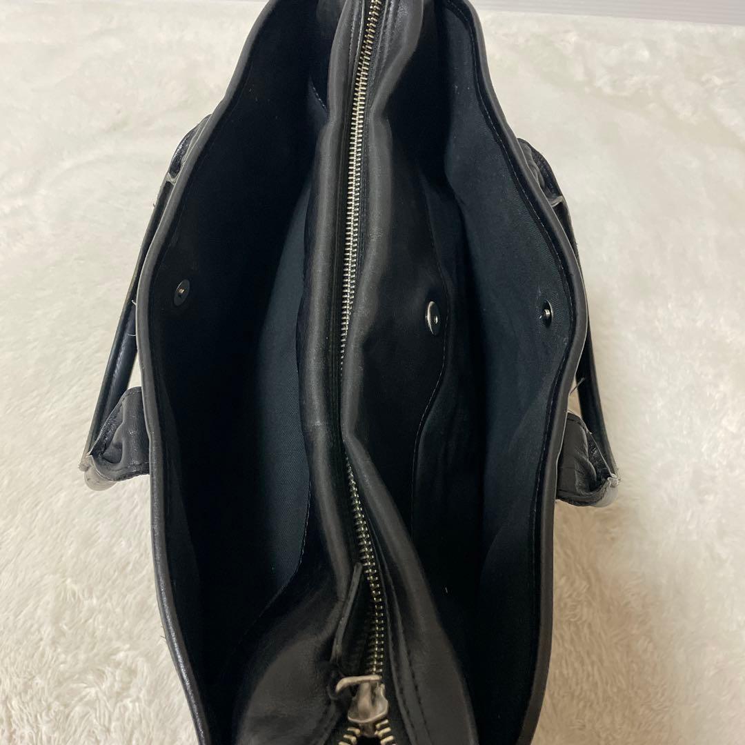 【希少】PORTER オールレザー ブリーフケース A4収納 ブラック