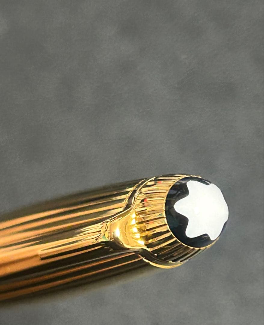 モンブラン　マイスターシュテュック　ソリテール　1645 ボールペン　ゴールド