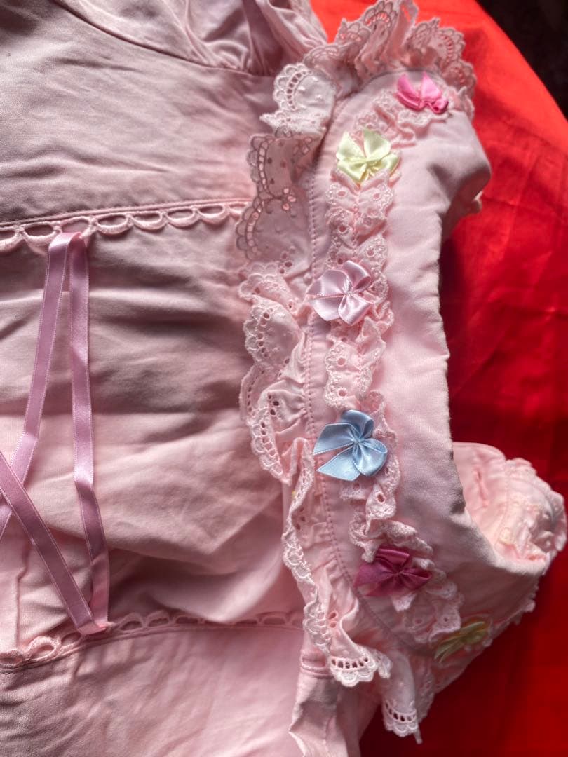 Angelic Pretty ピンク リボン ブラウス アンプリ ロリータ