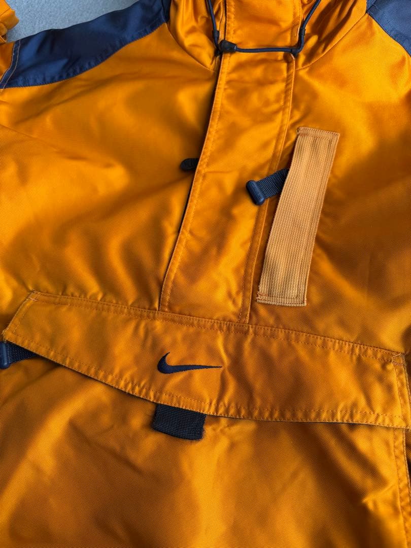 NIKE ACG nylon jacket 90s〜00s オレンジ×ネイビー