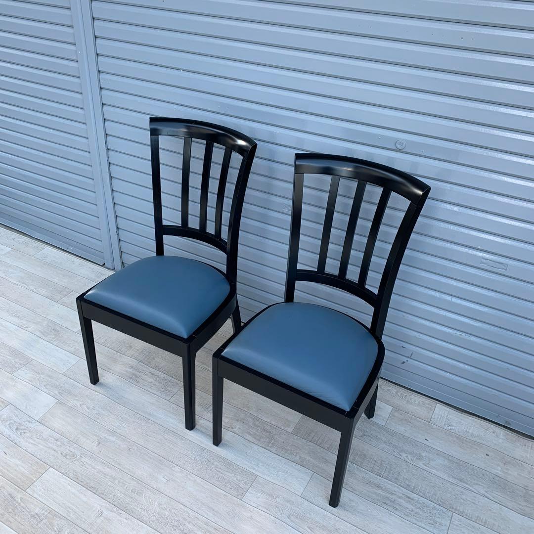 希少　ヴィンテージ マルニ　maruni ダイニングチェア　本革