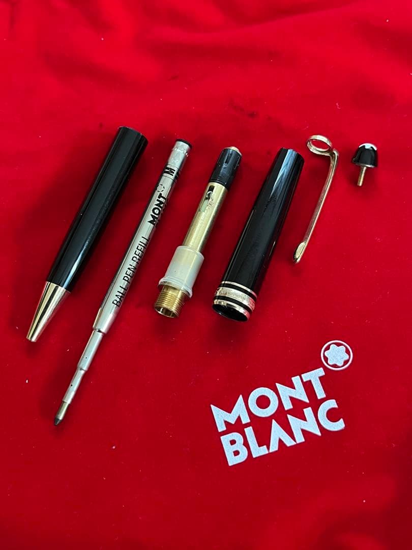 モンブランボールペン マイスターシュテュック 164 ゴールド❗️艶やかです‼️