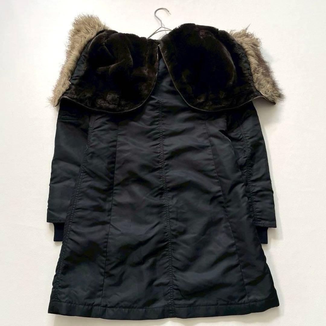 【ちゃんちゃん】ヒステリックグラマー　ロゴワッペン モッズコート N-3B