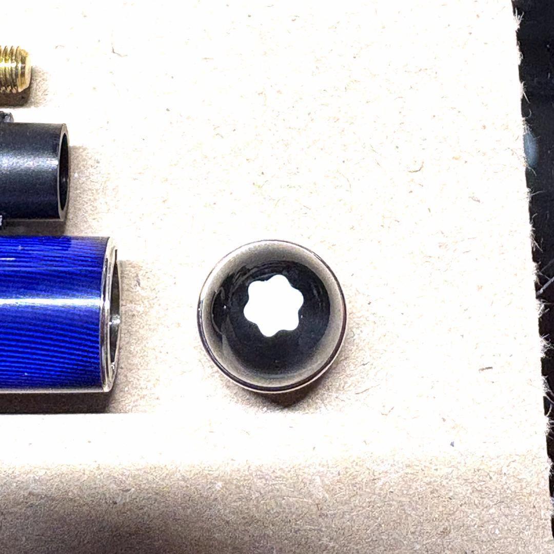 246.モンブランスターウォーカークールブルー　M25614BP 　美品