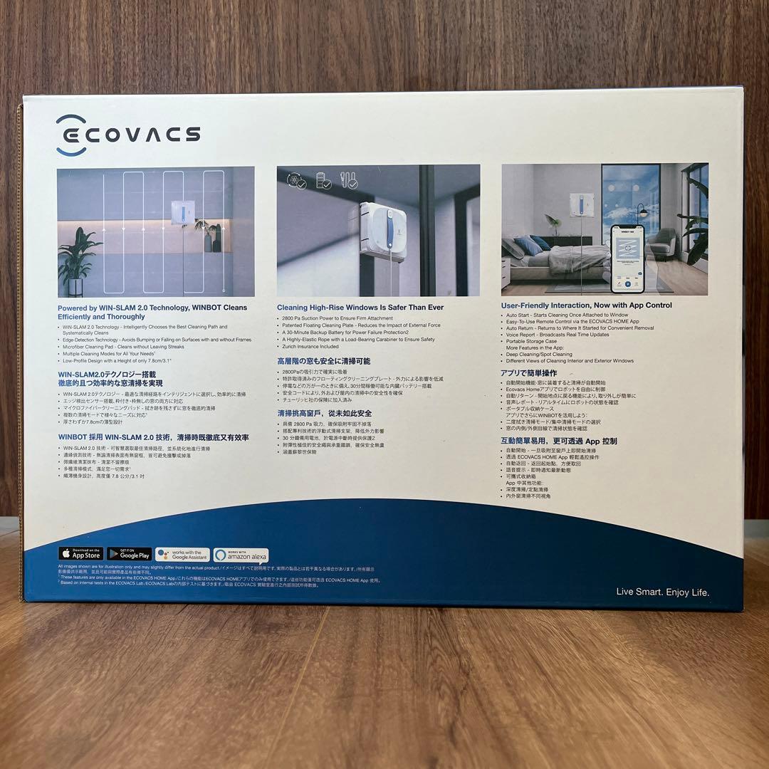 【値引】【未使用】ECOVACS WINBOT 920 窓拭きロボット