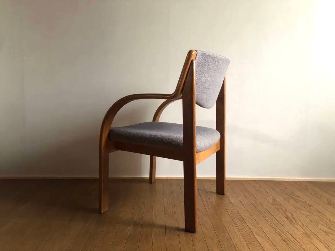 天童木工 ヴィンテージ プライウッド アームチェア ② 北欧インテリア 坂倉準三