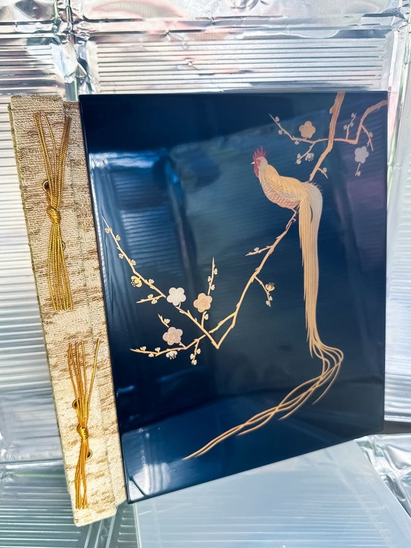 平安象彦京漆器【未使用】蒔絵 写真帳〈特典有〉JAPAN 京都 工芸品